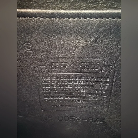 VINTAGE COACH STATION BAG PRE-1994 Made in USA - Picture 12 of 12